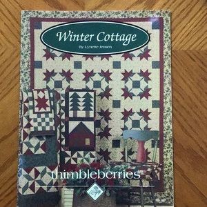 THIMBLEBERRIES Winter Cottage by Lynette Jensen